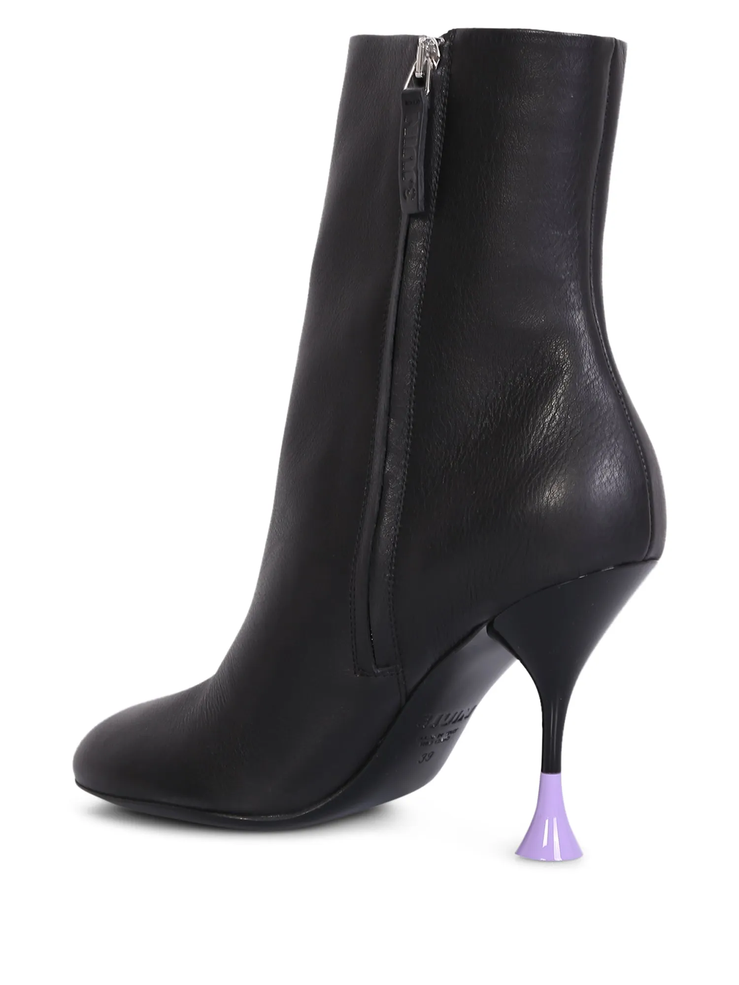 Black Lidia ankle boots