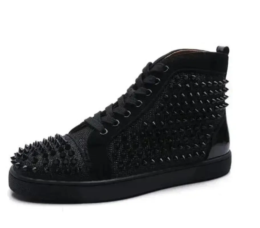 Cristina High-Top Spike Sneakers