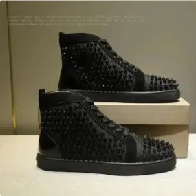 Cristina High-Top Spike Sneakers