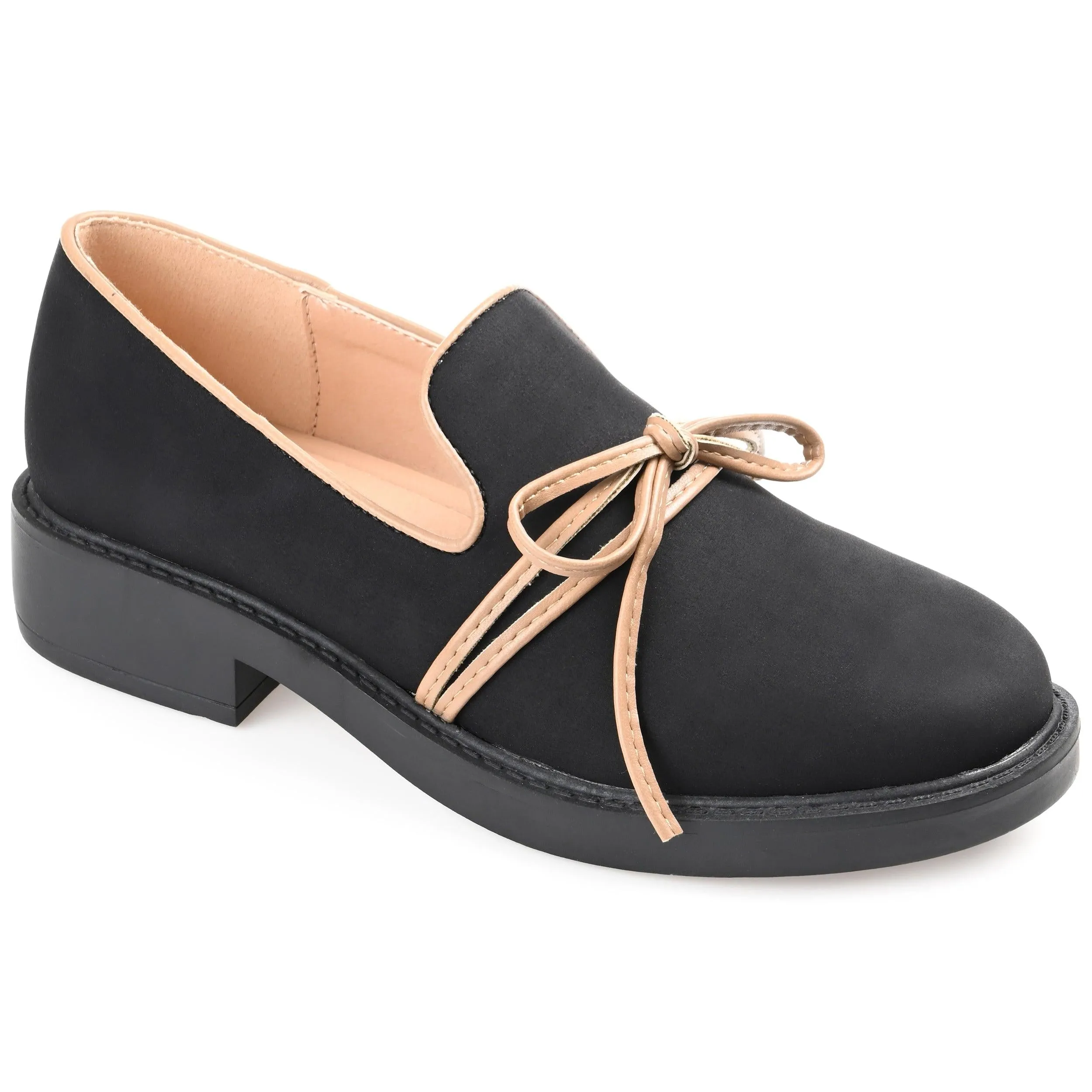 EILIEN LOAFER FLATS IN FAUX LEATHER