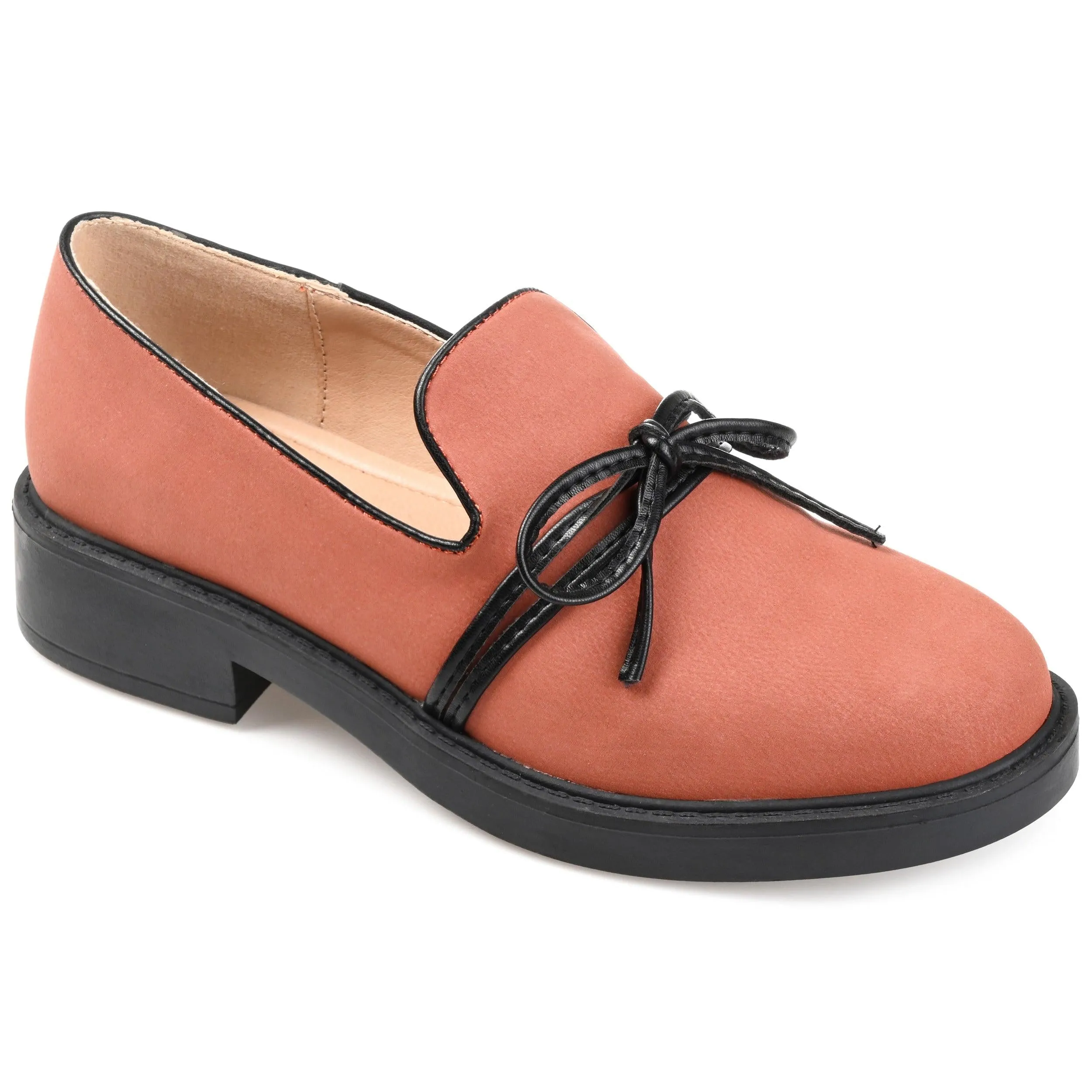 EILIEN LOAFER FLATS IN FAUX LEATHER