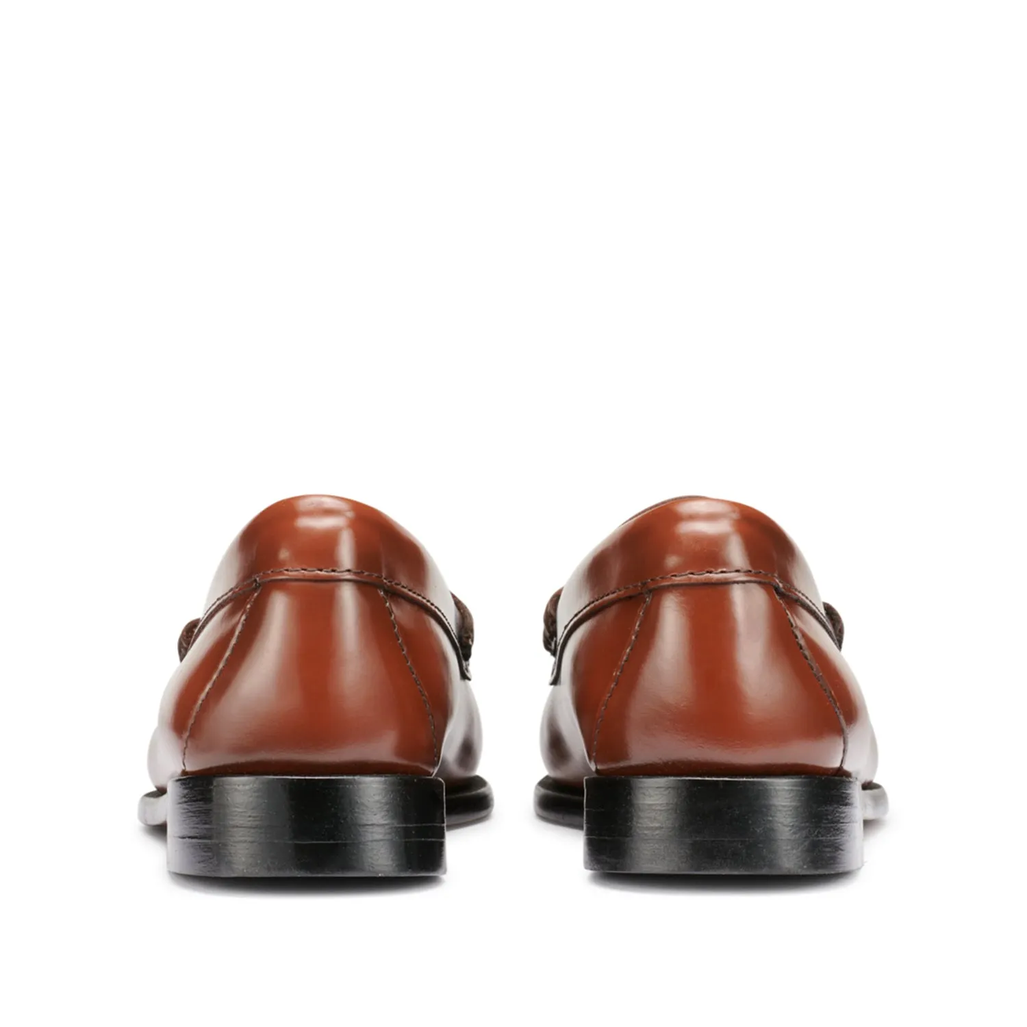 G.H. Bass Women's Whitney Weejun in Cognac