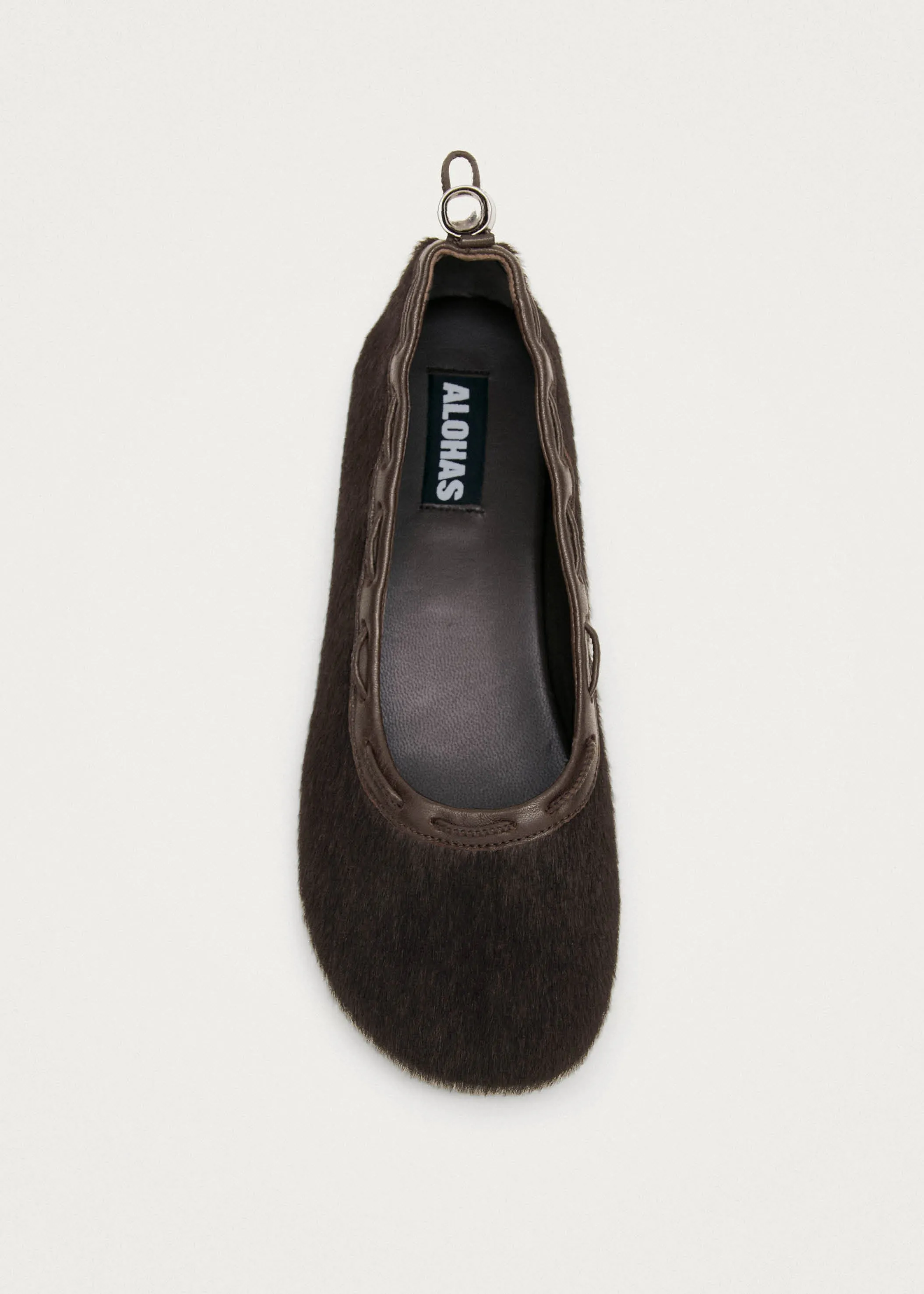 Gill Soft Brown Leather Ballet Flats