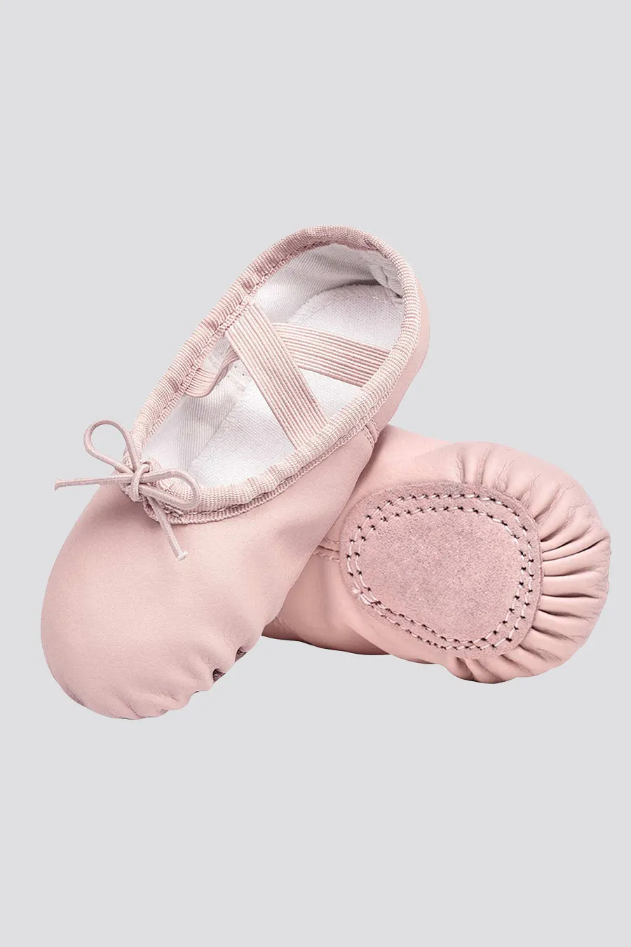 Girl's PU Leather Ballet Shoes(with Lace)