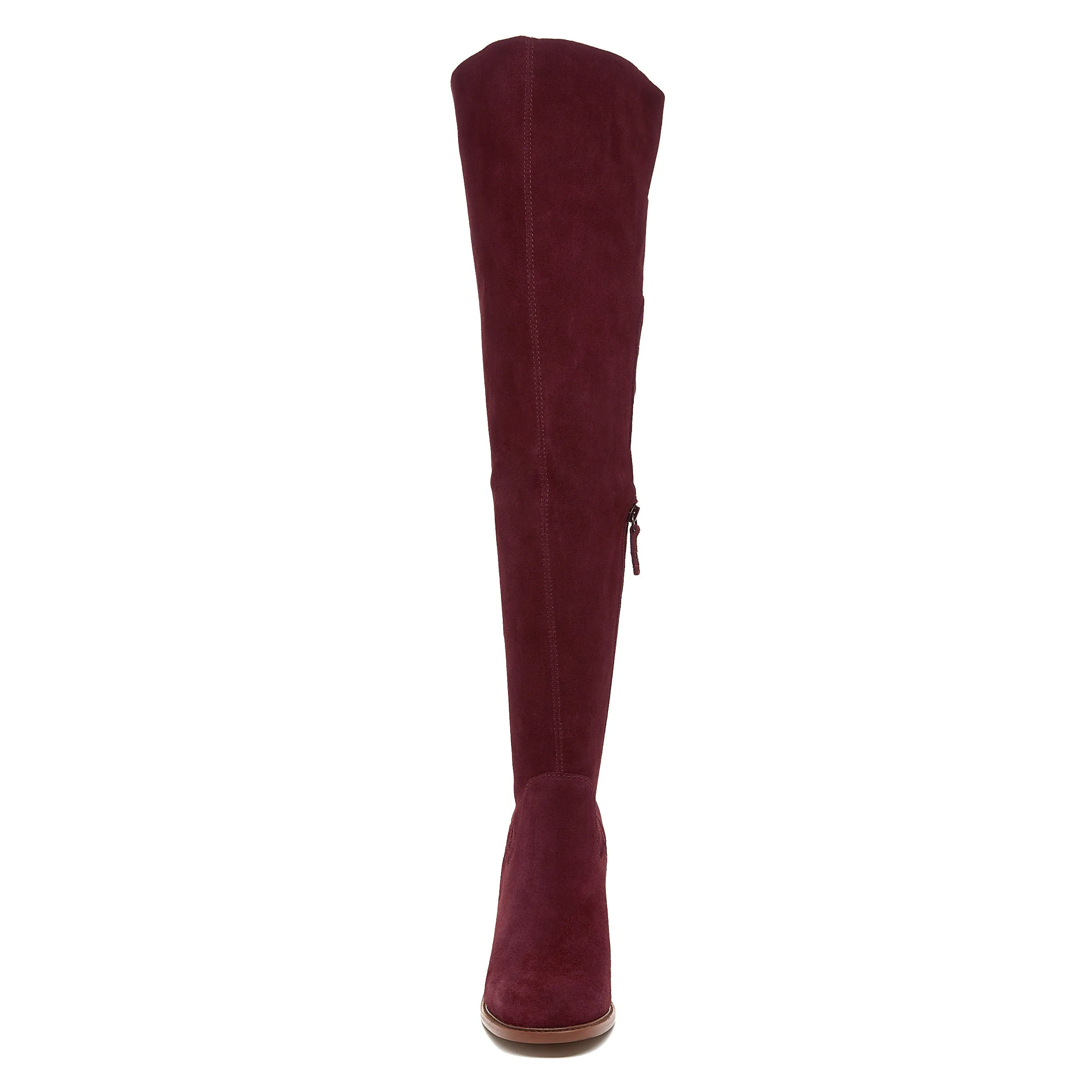 Logan Garnet Wide Calf Boots