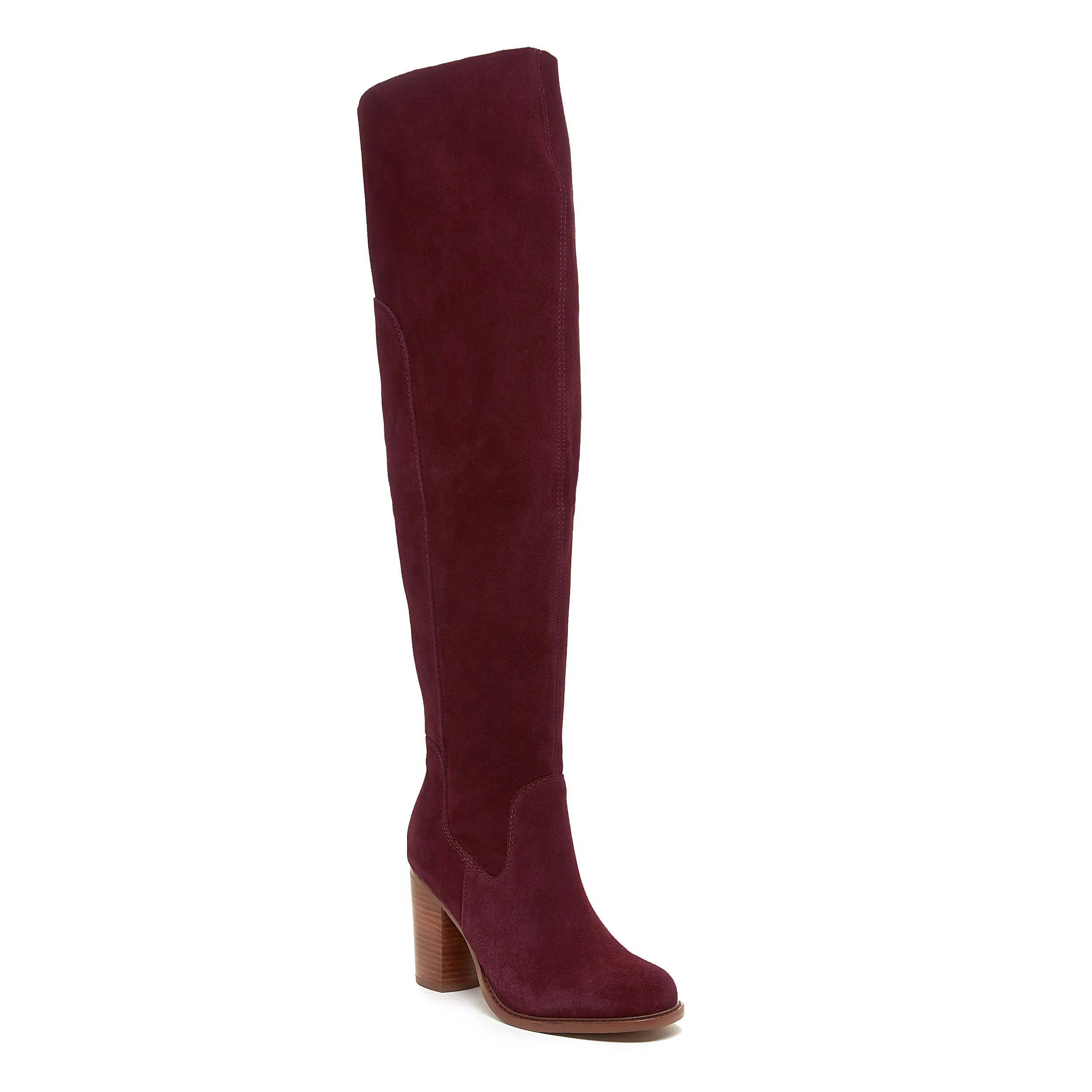 Logan Garnet Wide Calf Boots