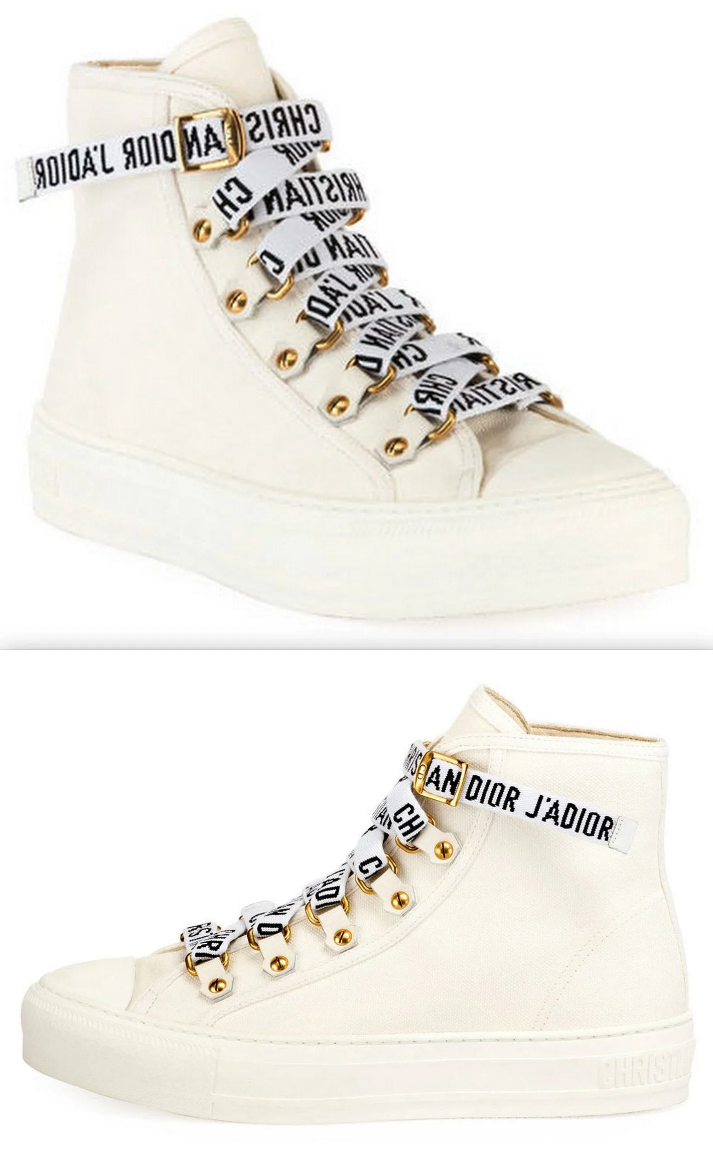 Logo Lace-Up High Top Sneaker