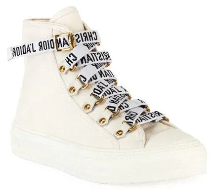 Logo Lace-Up High Top Sneaker