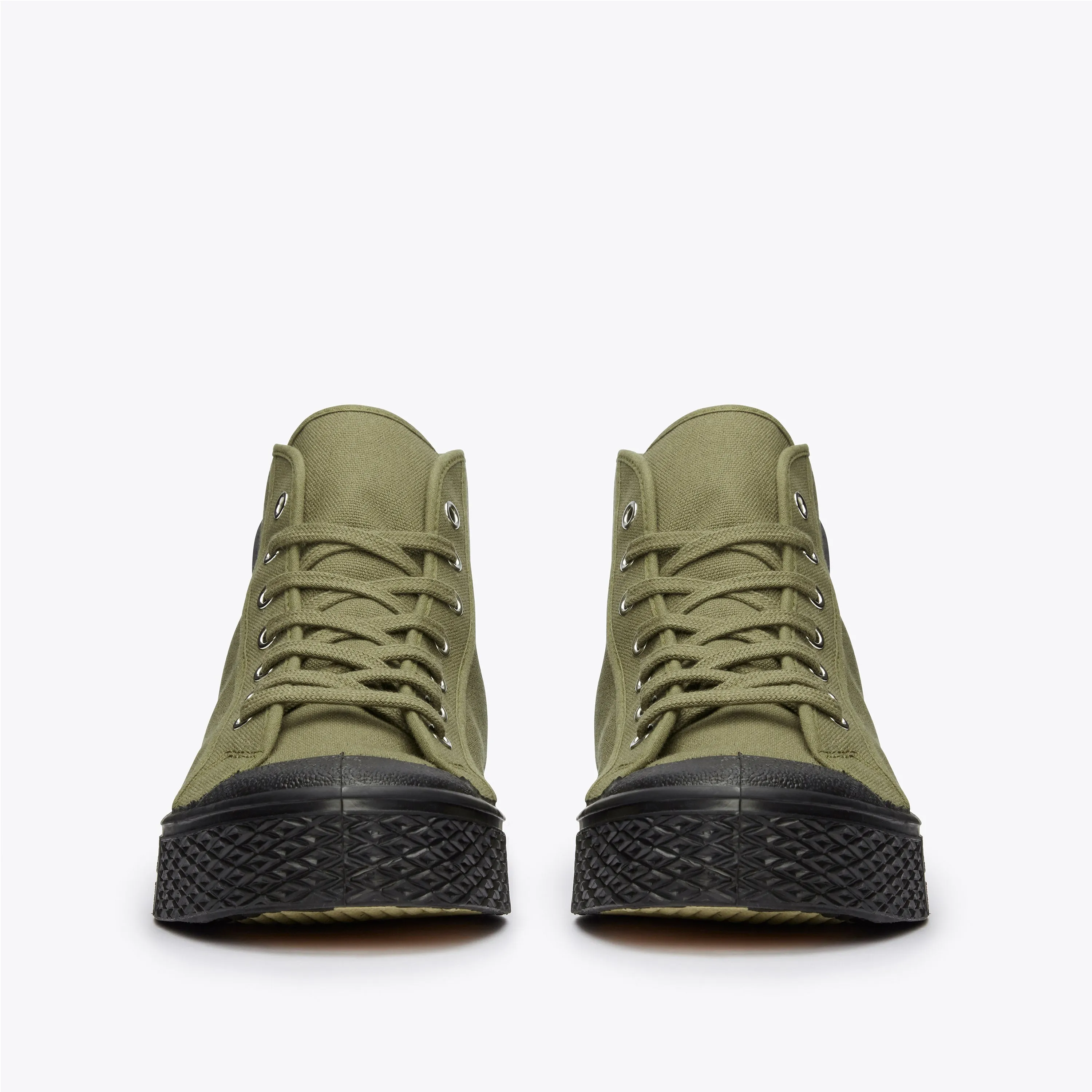 MILITARY HIGH TOP - MILITARY GREEN