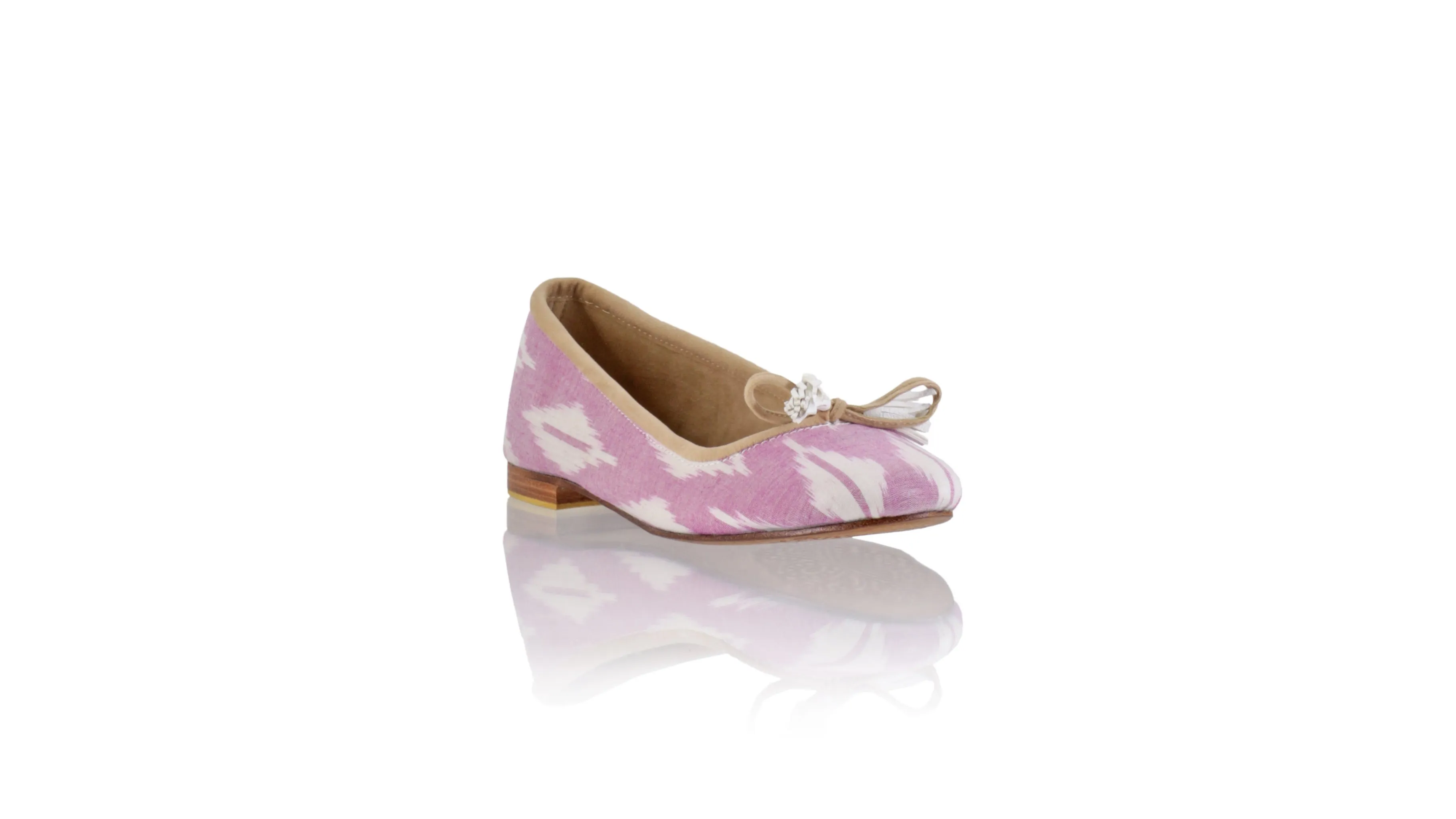 Noemi 20mm Ballet -  Pink Pioni Tenun