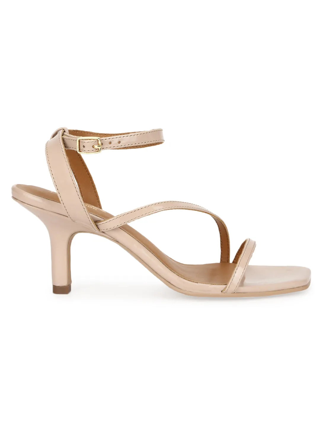 Nude Patent Strappy Stilettos (TC-ST-1226-NUDPU)