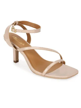 Nude Patent Strappy Stilettos (TC-ST-1226-NUDPU)