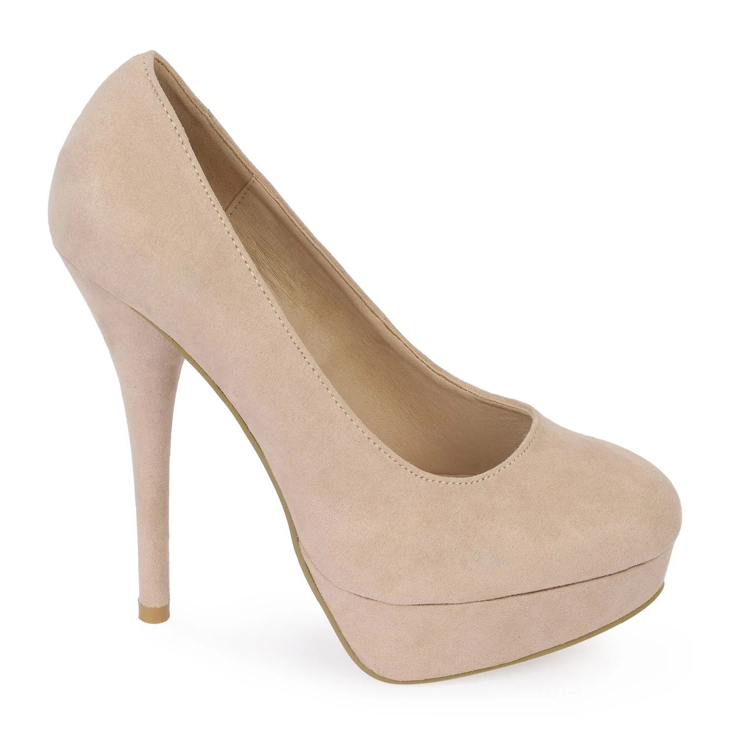 Nude Platform Stilettos