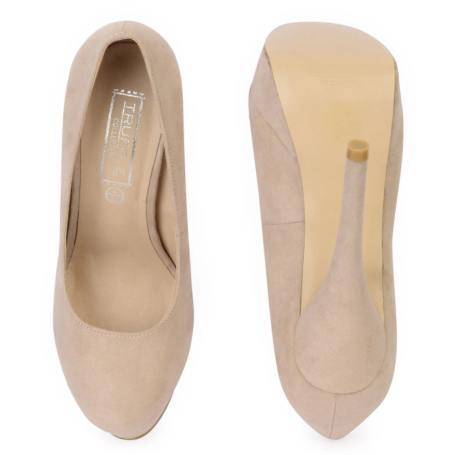 Nude Platform Stilettos