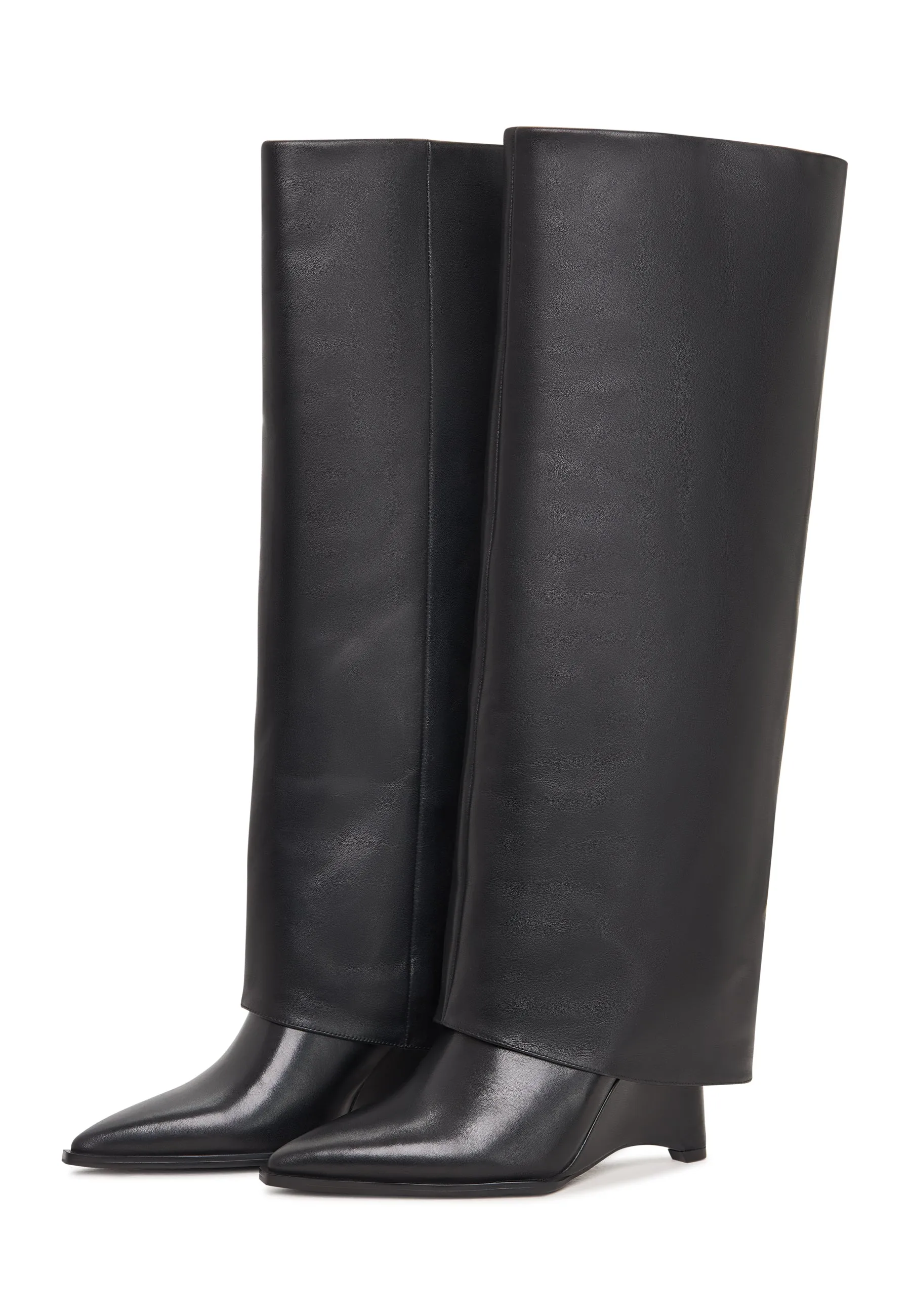 Over the Knee-High Boots Milady - Black