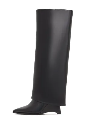 Over the Knee-High Boots Milady - Black