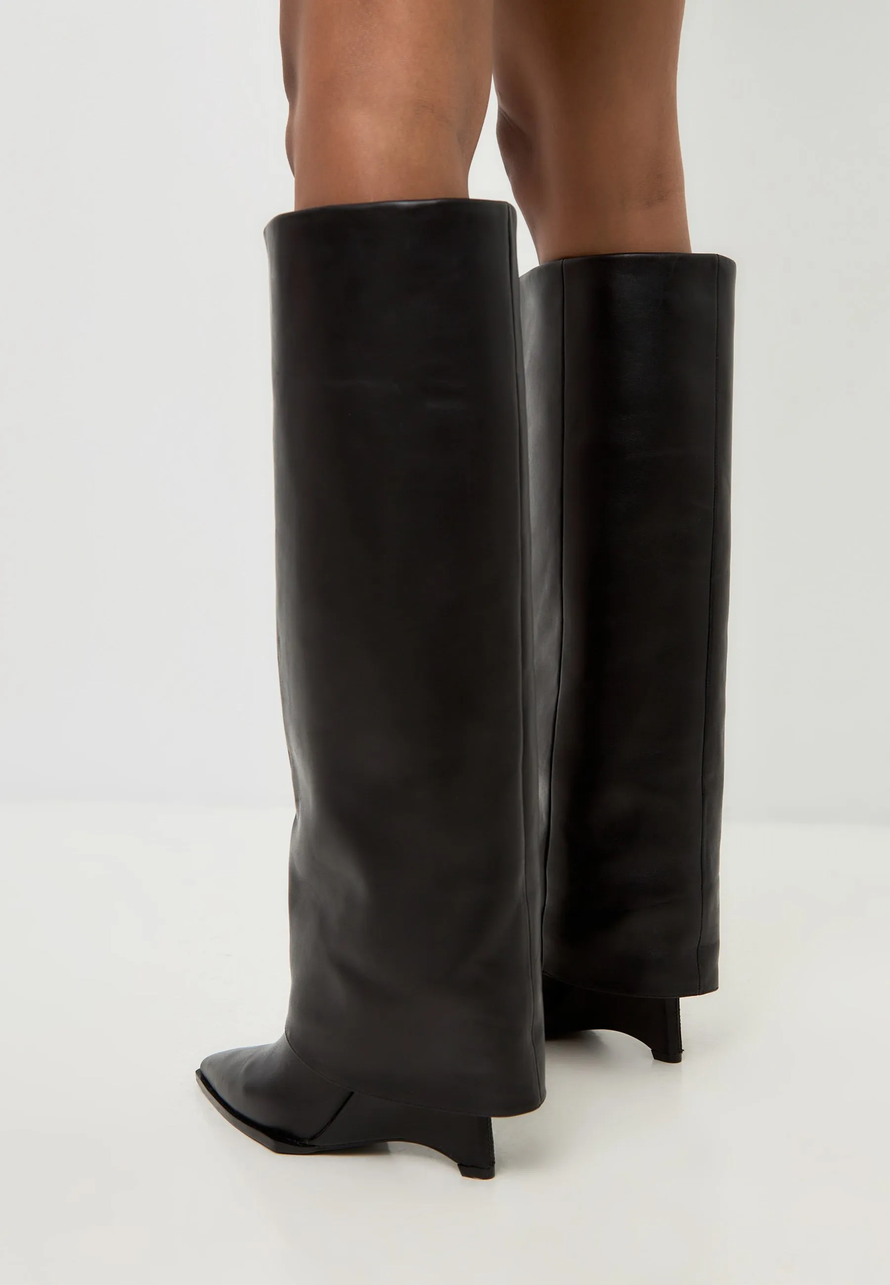 Over the Knee-High Boots Milady - Black