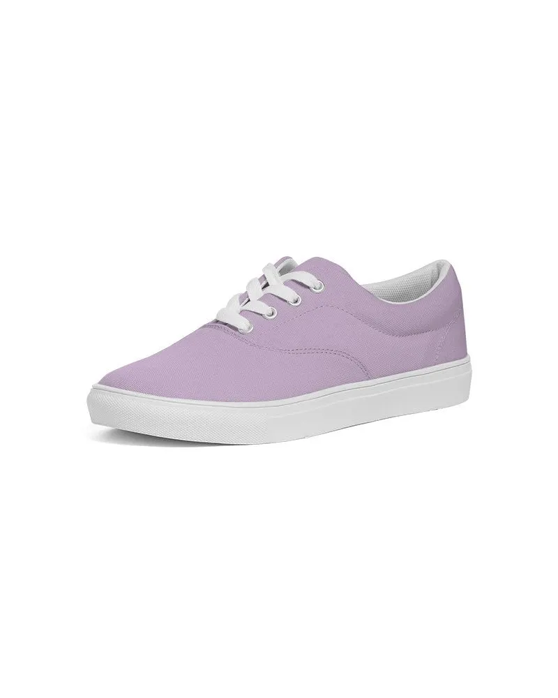 Pale Pastel Purple Men's Canvas Sneakers | Men's | Bright Pale Pastel Purple | C15M30Y0K0