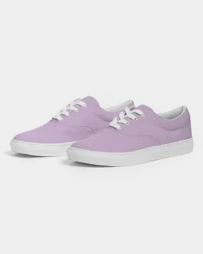 Pale Pastel Purple Men's Canvas Sneakers | Men's | Bright Pale Pastel Purple | C15M30Y0K0