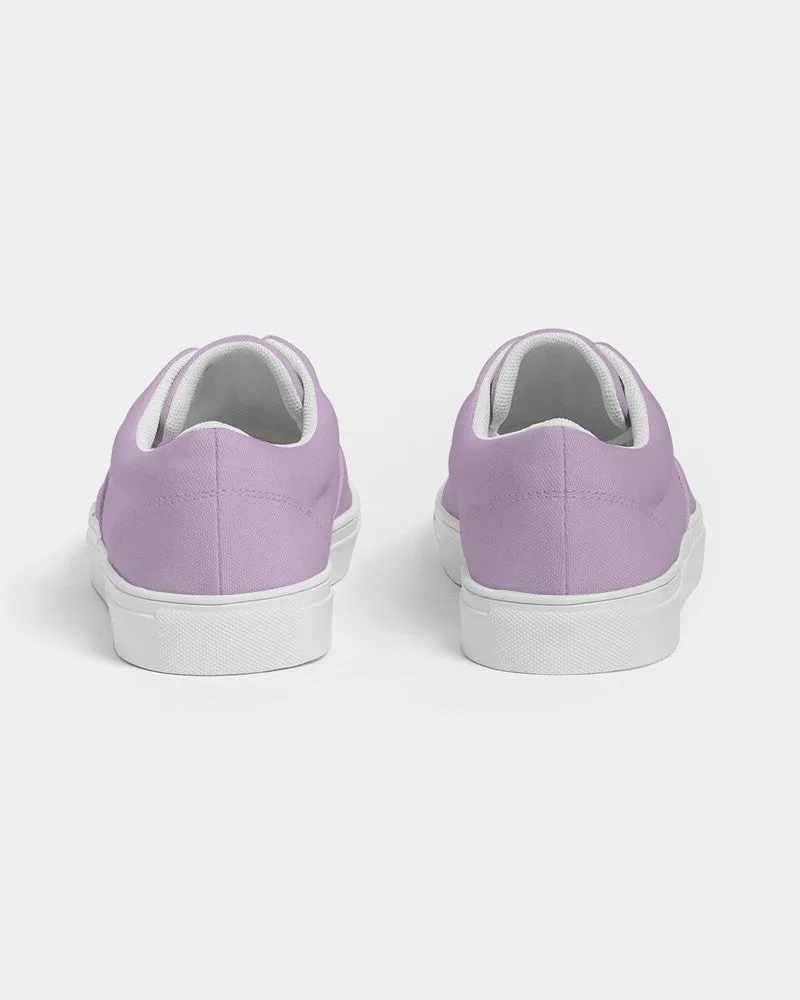 Pale Pastel Purple Men's Canvas Sneakers | Men's | Bright Pale Pastel Purple | C15M30Y0K0