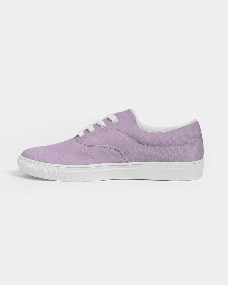 Pale Pastel Purple Men's Canvas Sneakers | Men's | Bright Pale Pastel Purple | C15M30Y0K0