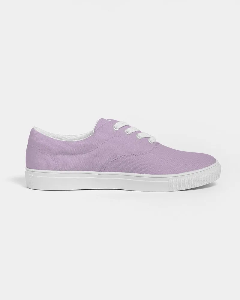 Pale Pastel Purple Men's Canvas Sneakers | Men's | Bright Pale Pastel Purple | C15M30Y0K0