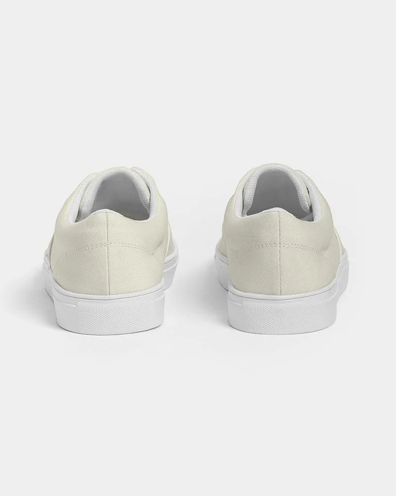 Pale Yellow Men's Canvas Sneakers | Men's | Bright Pale Yellow | C0M0Y10K0