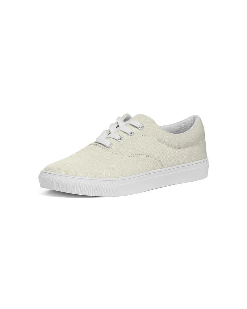 Pale Yellow Men's Canvas Sneakers | Men's | Bright Pale Yellow | C0M0Y10K0