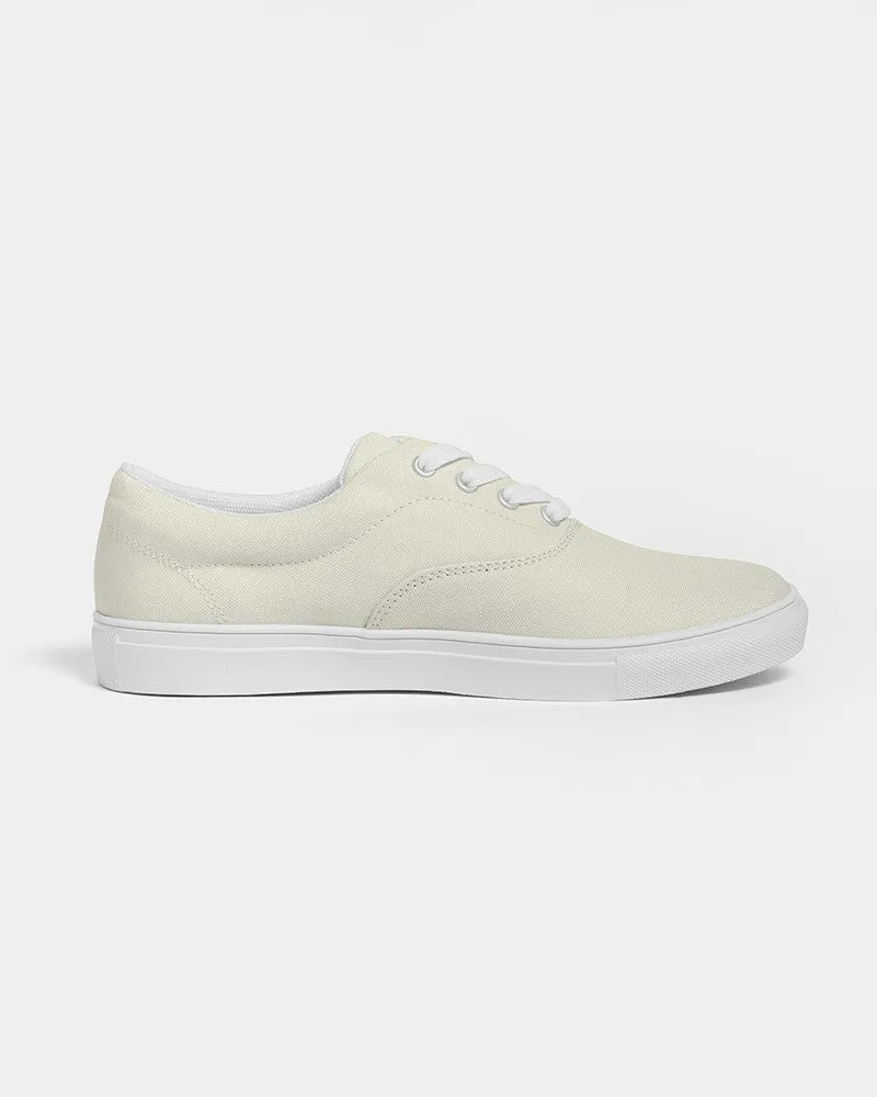 Pale Yellow Men's Canvas Sneakers | Men's | Bright Pale Yellow | C0M0Y10K0