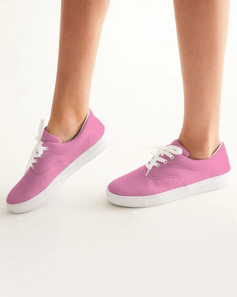 Pastel Magenta Women's Canvas Sneakers | Women's | Bright Pastel Magenta | C0M60Y0K0