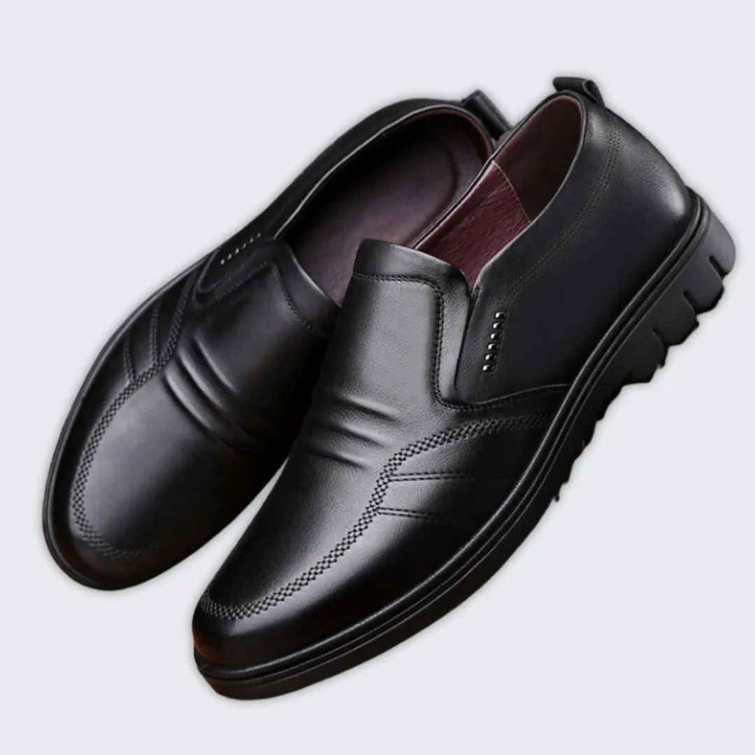 Premium Leather Business Shoes for Men | Stylish & Comfortable Office Footwear