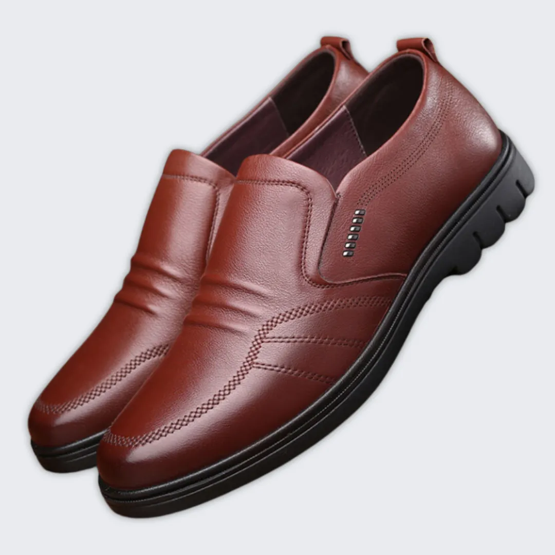 Premium Leather Business Shoes for Men | Stylish & Comfortable Office Footwear