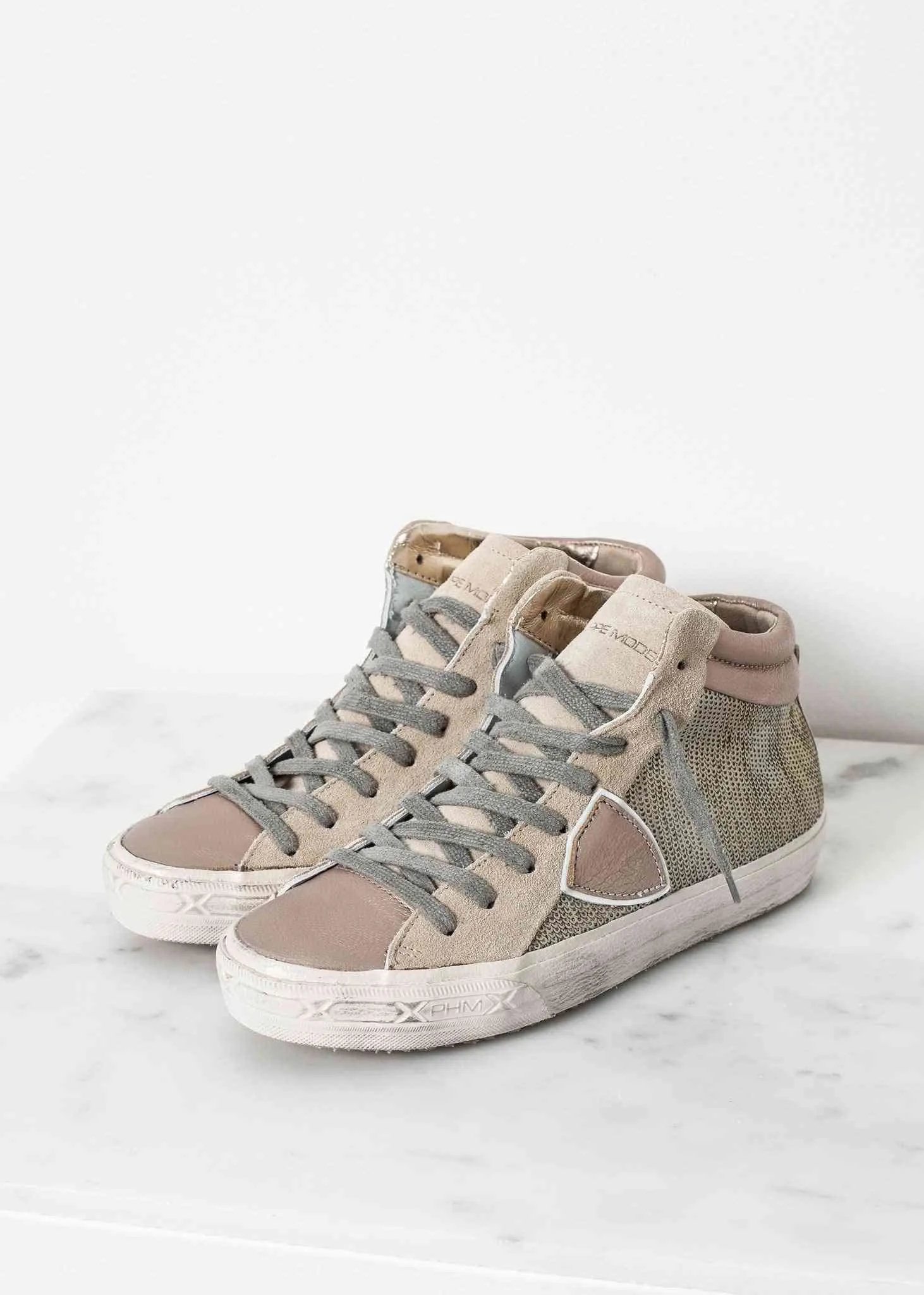 Sequin High Top Sneaker