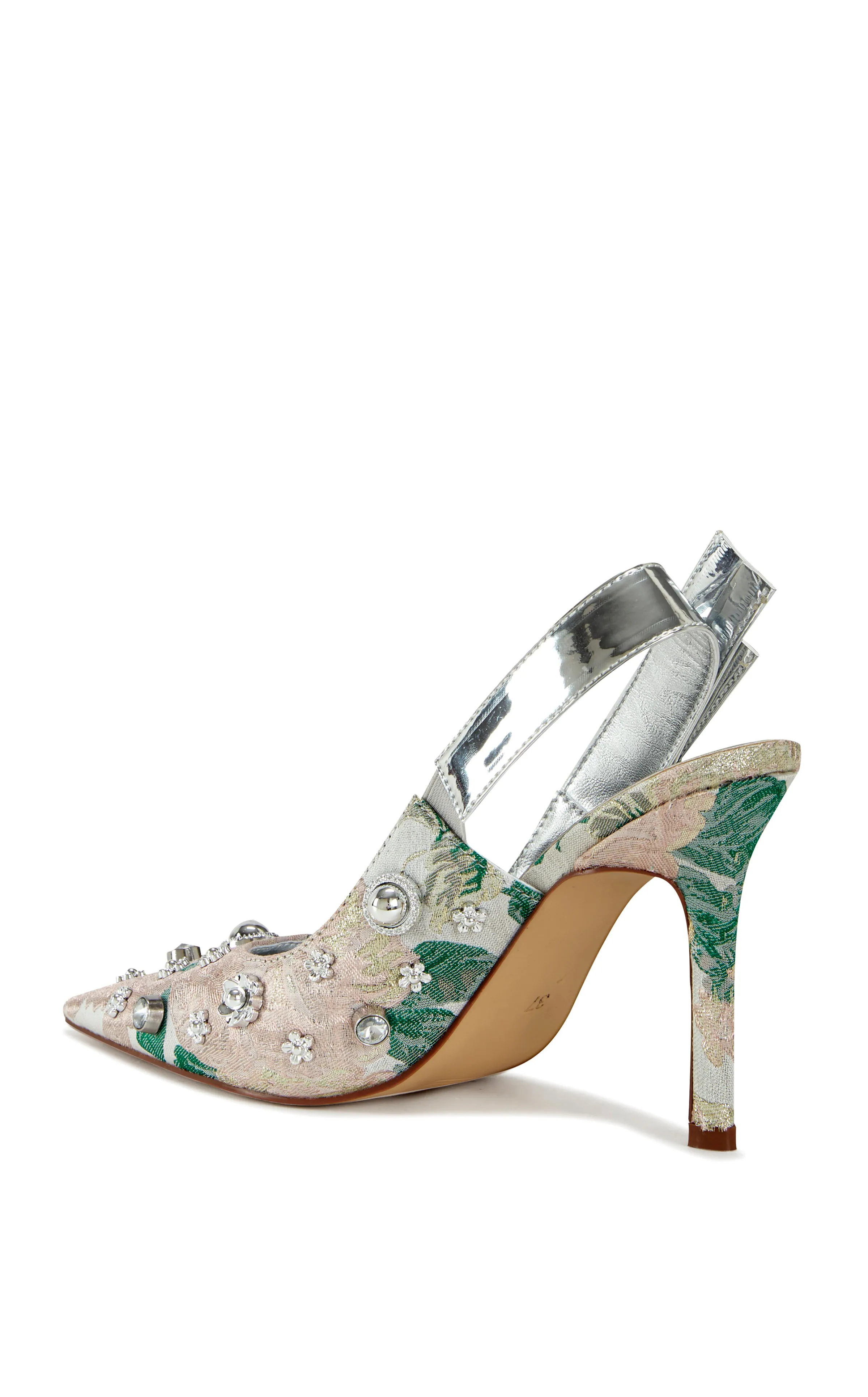 SERICUS-CREAM STILETTO PUMP