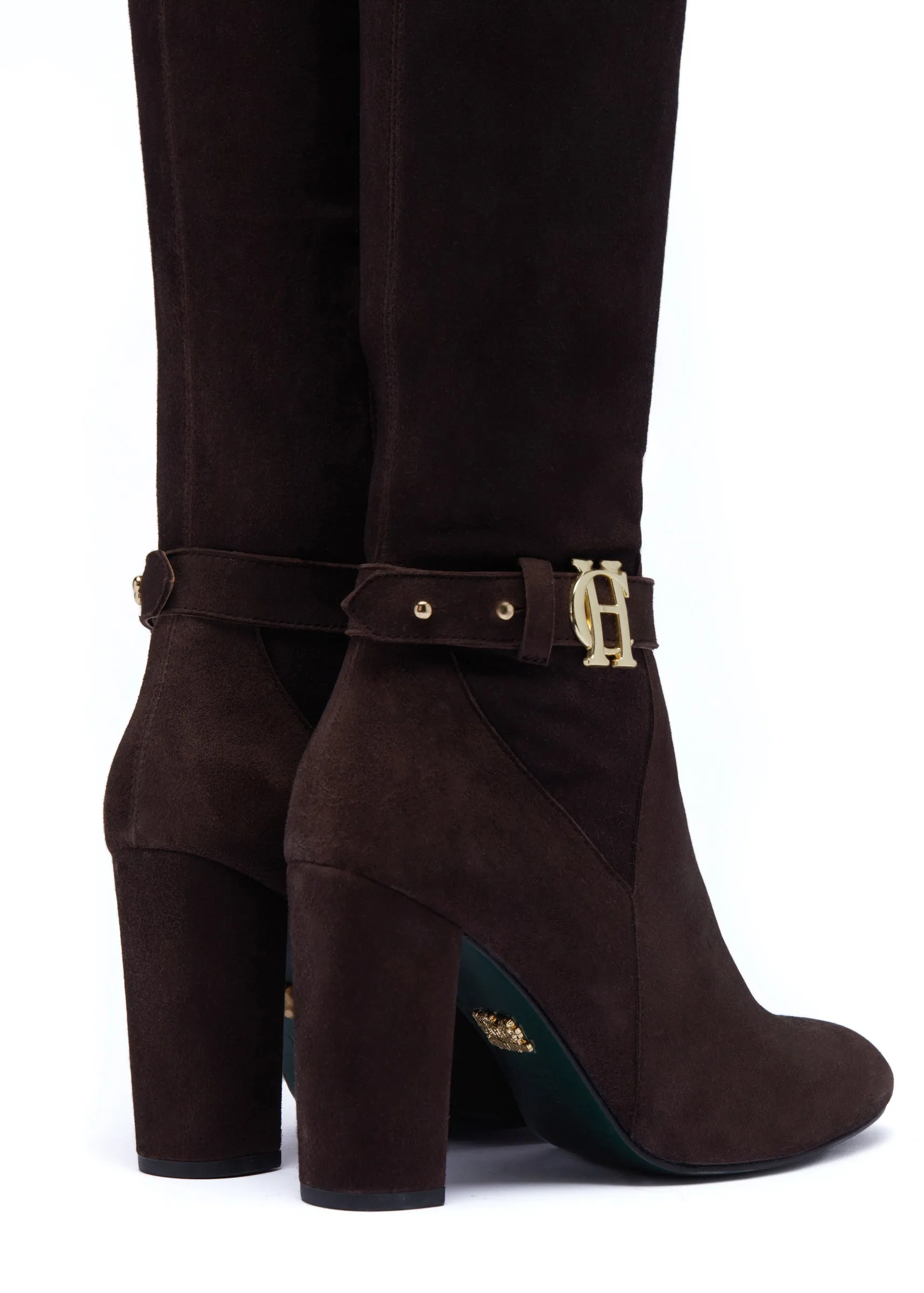 Sloane Over The Knee Boot (Chocolate)