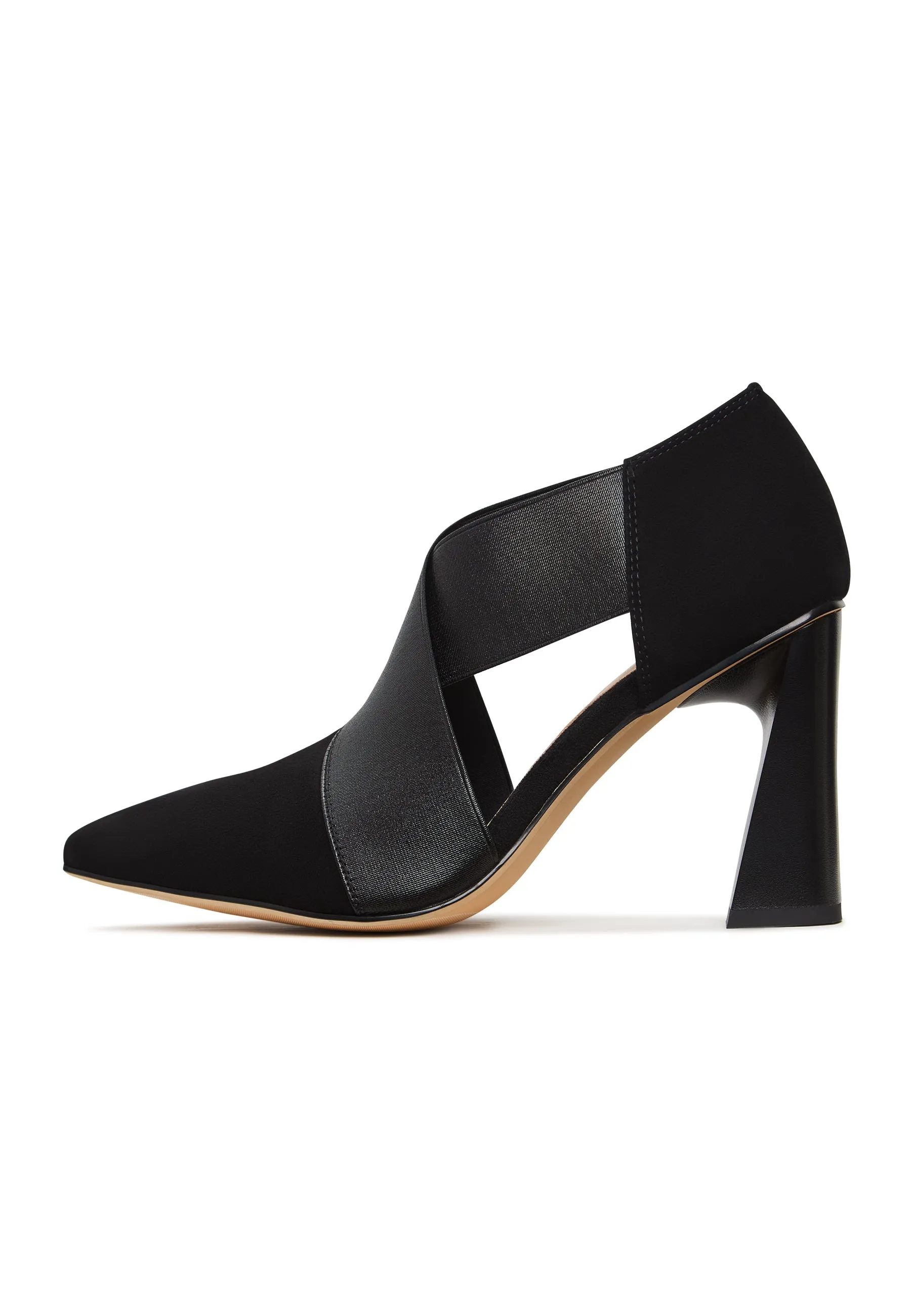 Strappy Block Heels Stassy - Black