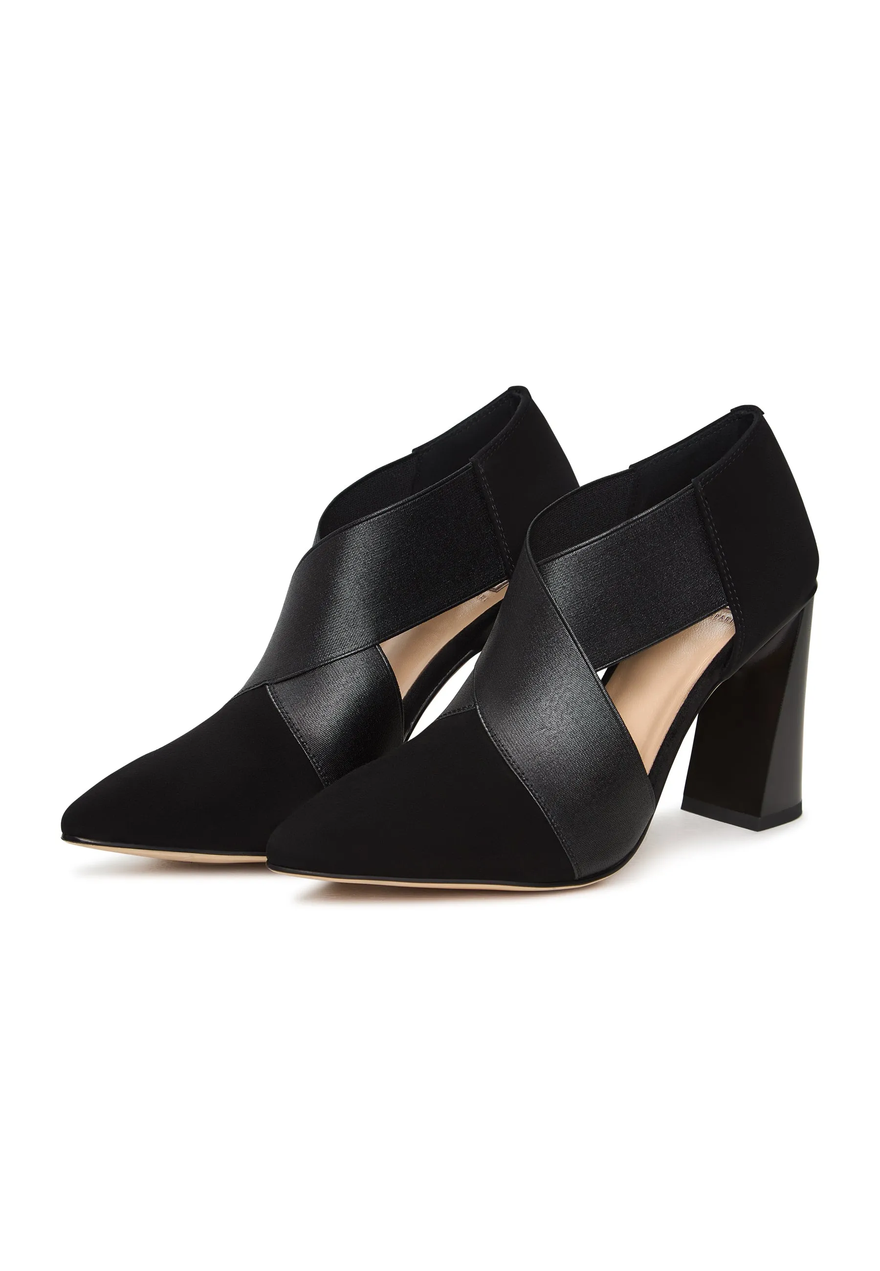 Strappy Block Heels Stassy - Black