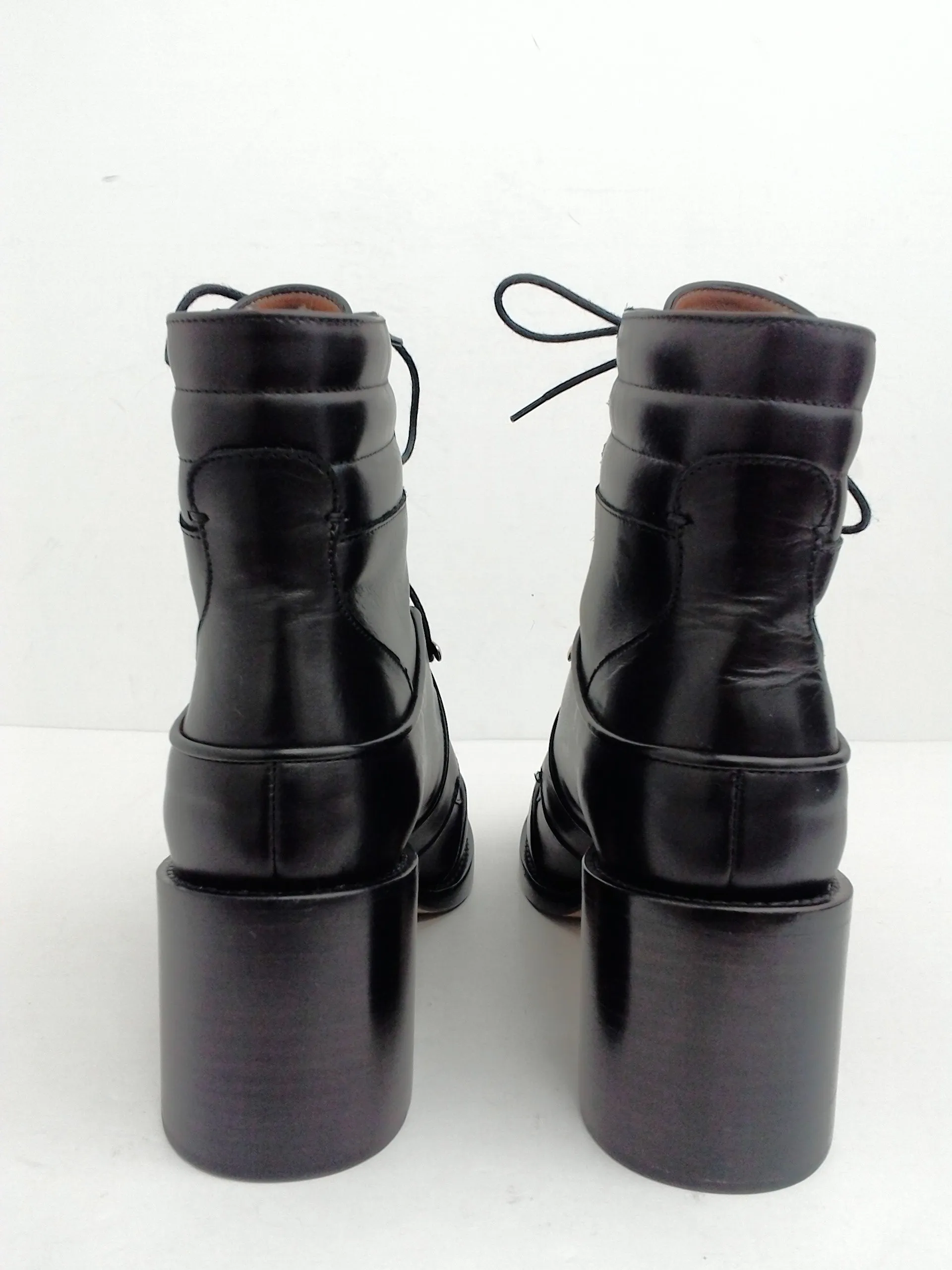 Tabitha Simmons Women's Black Leather Booties Size 38