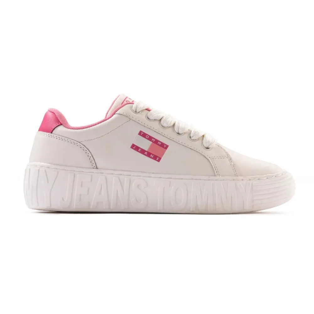 Tommy Hilfiger Jeans TJW City Flatform Sneakers Women - OFFWHT