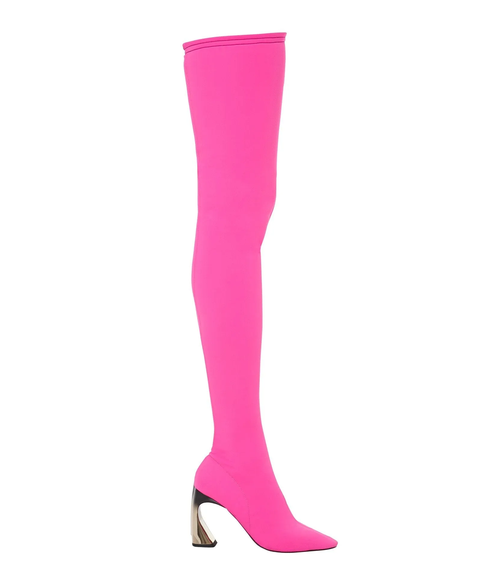 TOUJOURS LE TOUR BOOTS IN BRIGHT PINK