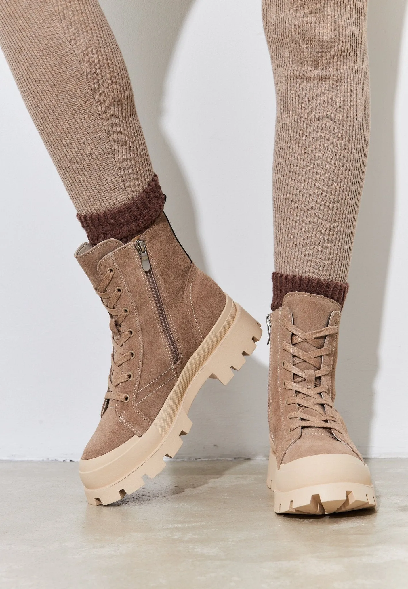 Urban Lace-up Ankle Boots