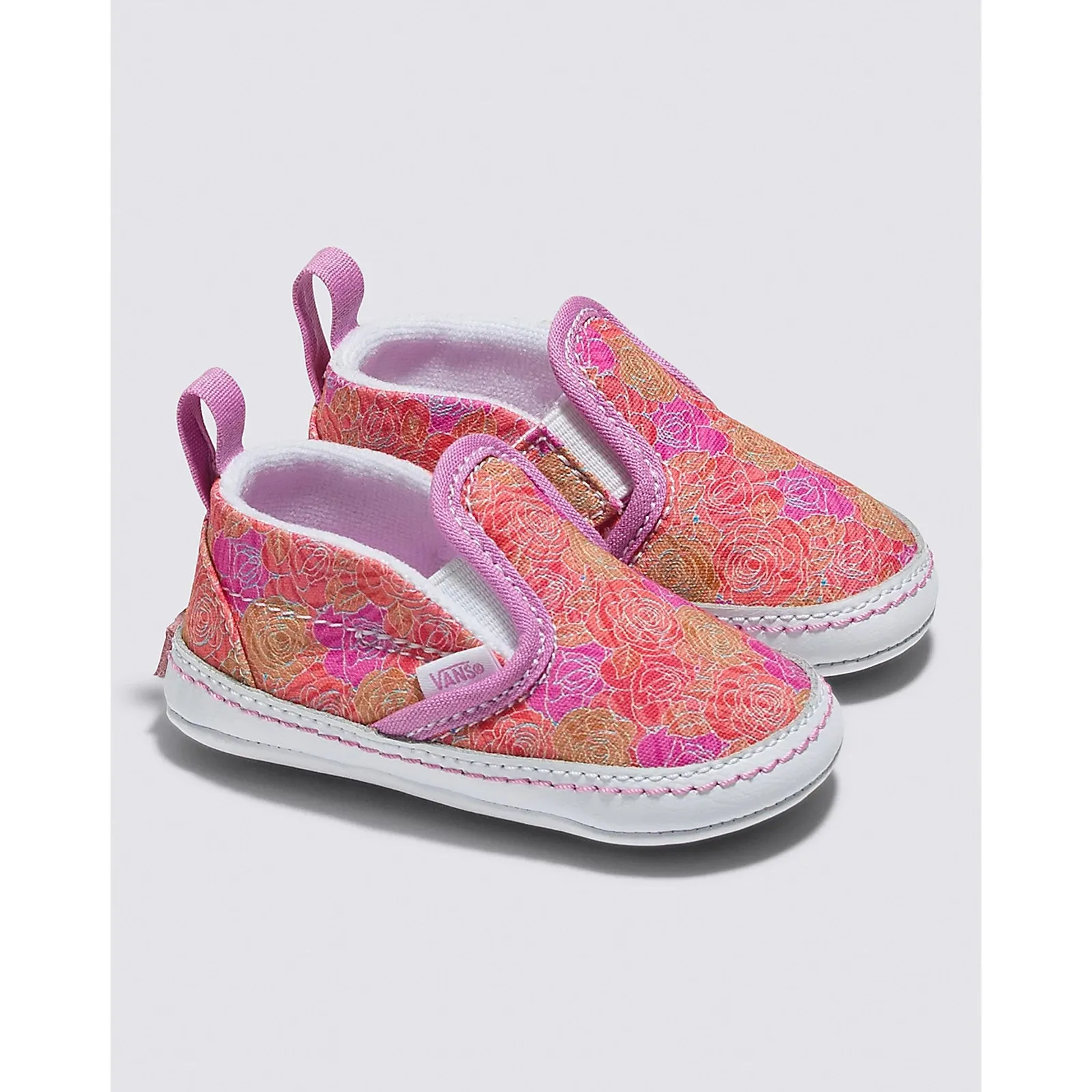 VANS Rose Camo Slip-On Crib Shoe