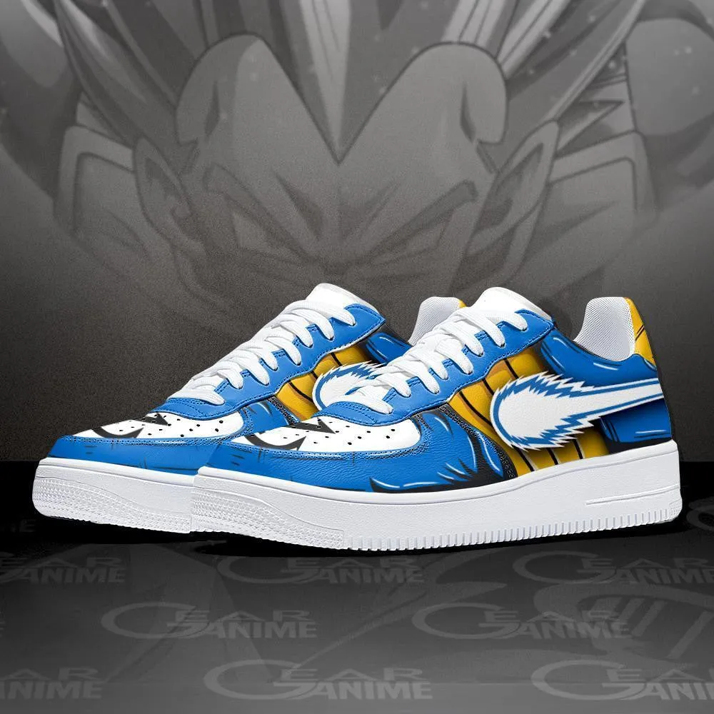 Vegeta Air Sneakers Custom Power Dragon Ball Anime Shoes